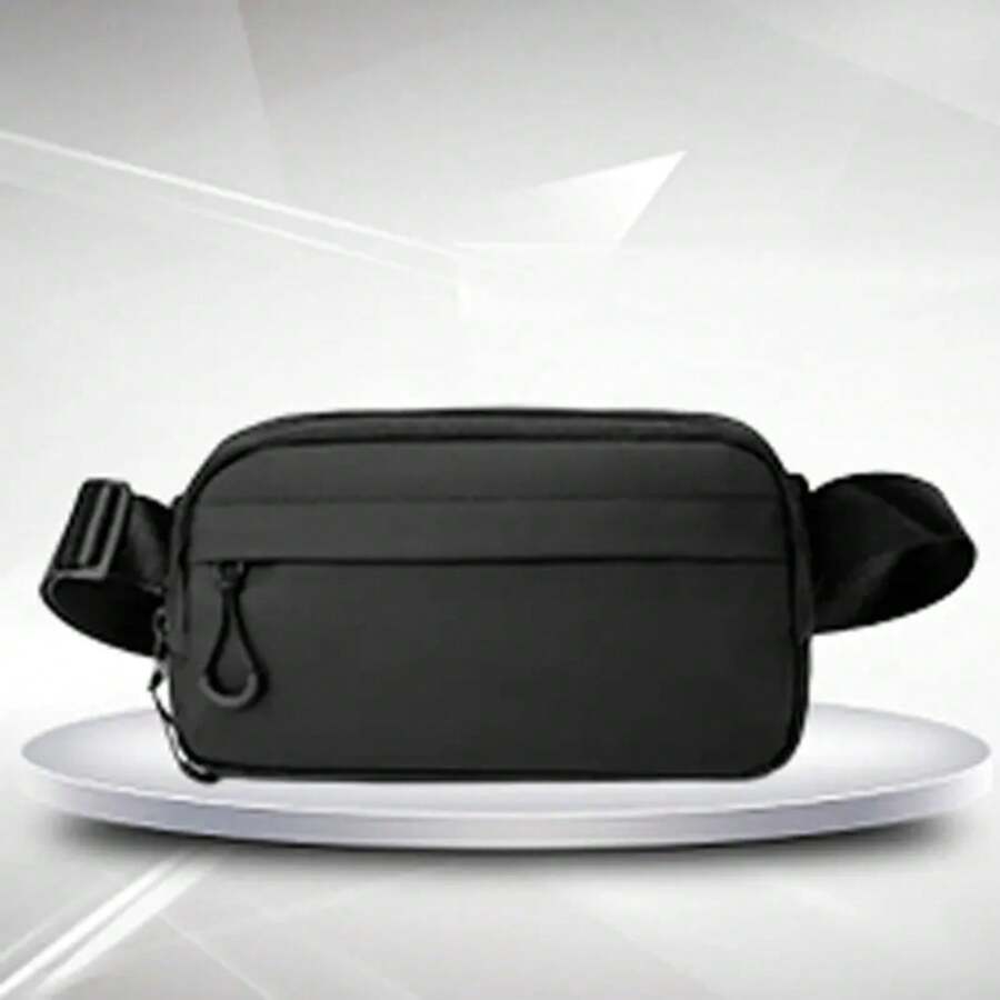 Bolso de pecho de bolsillo para cambio de llave de teléfonoóvil, bolsa de moda, todo lo deportivo, correr, caminar, nuevo GEY7 - Negro - Ver 1