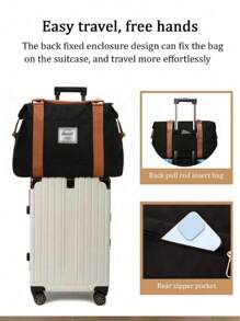 Fashionable Short Trip Bag - Large Capacity Oxford Cloth Duffle Bag For Fitness/Travel Suffle Women Bags