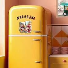 1 Pieza, Imán para refrigerador con diseño de París y la Torre Eiffel en color rosa - Elaborado en acrílico y goma suave, Decoración cuadrada para la cocina, Ideal para entusiastas de los viajes, regalo para el Día de la Madre/Padre, Decoración creativa para el hogar, la cocina, el refrigerador, la puerta, el gabinete de almacenamiento, con tema de París