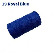 1卷/100米 109码宽2毫米 双股花边壁挂绳 DIY手工缝纫婚礼装饰绳丝带工艺配件 - 2mm*100M - 查看 21