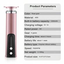 6-Speed Adjustable Peeling Callus Removal Polishing Manicure 2-In-1 Electric Foot Callus Remover Heels Remove Dead Skin Pedicure Tools Wireless Foot Care File Cuticle Callus Remover Machine Feet Grinder USB Rechargeable Foot Heel Care Tool With Replacement Sandpaper