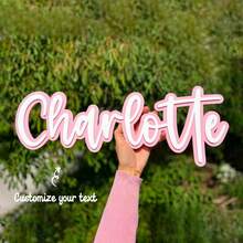 Etiquetas de nombre de acrílico, etiquetas de nombre de margarita de doble capa, letreros con forma de flor/mariposa/elefante, decoraciones de pared personalizadas para dormitorios y guarderías de niños, letreros personalizables para cumpleaños y eventos, etiquetas de nombre vintage, etiquetas de nombre para niñas, decoraciones para habitaciones y fiestas, impresión de patrones, multifuncional, elegante, adecuado para oficina, Día de San Valentín, Día de la Madre, bodas, inauguración de la casa y otras ocasiones. - Multicolor - Ver 4