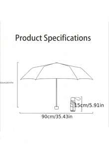Small Folding Umbrella, Mini Pocket Waterproof Portable Travel Umbrella, Sunshade Umbrella Women Sunscreen UV Sunscreen Umbrella 2 In 1 Mini Six Fold Ultra Light Compact Portable, Mini Travel Umbrella, Compact Portable Sunny And Rainy Dual Purpose Umbrella, Wind Shade, 99% UV Protected, Suitable For Both Men And Women, Durable Structure, Sunscreen And Rainproof