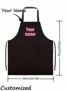 Personalized Custom Hair Stylist Black Apron Hairdresser Beauty Salon Cosmetologist Cosmetology School Barber Gift Custom,Unique,Personalized Ideal Gifts For Him Her,Boyfriend,Girlfriend,Dad,Mom,Family,Friends For Anniversaries,For Valentine's Day,For Mother's Day,For Birthdays,For Children's Day,For Father's Day,For Graduation,For Weddings,For Christmas,For Housewarming - Multicolor - View 11