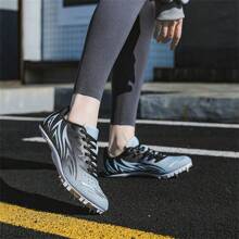 Professional Detachable Spiked Athletic Track & Field Shoes, Lightweight Sprinting & Long Jump Training Shoes For Teenagers And Adults, Unisex