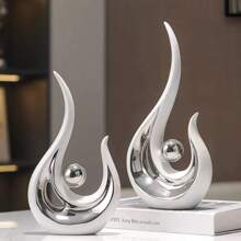 1pc Luxury Modern Minimalist Home Decor Accessory, Display Piece For TV Stand, Hallway, Cabinet, Living Room, High-End Vibe