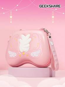 GeekShare Star Wing 游戏手柄控制器便携式收纳包 - 粉色 - 查看 9
