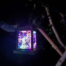 NetHong 2/3PC Party Decor LED Solar Pendant Light, Outdoor Garden Waterproof LED Light, Ambient Decorative Light, Garden Decorative Lighting - Colorful Lights - View 4