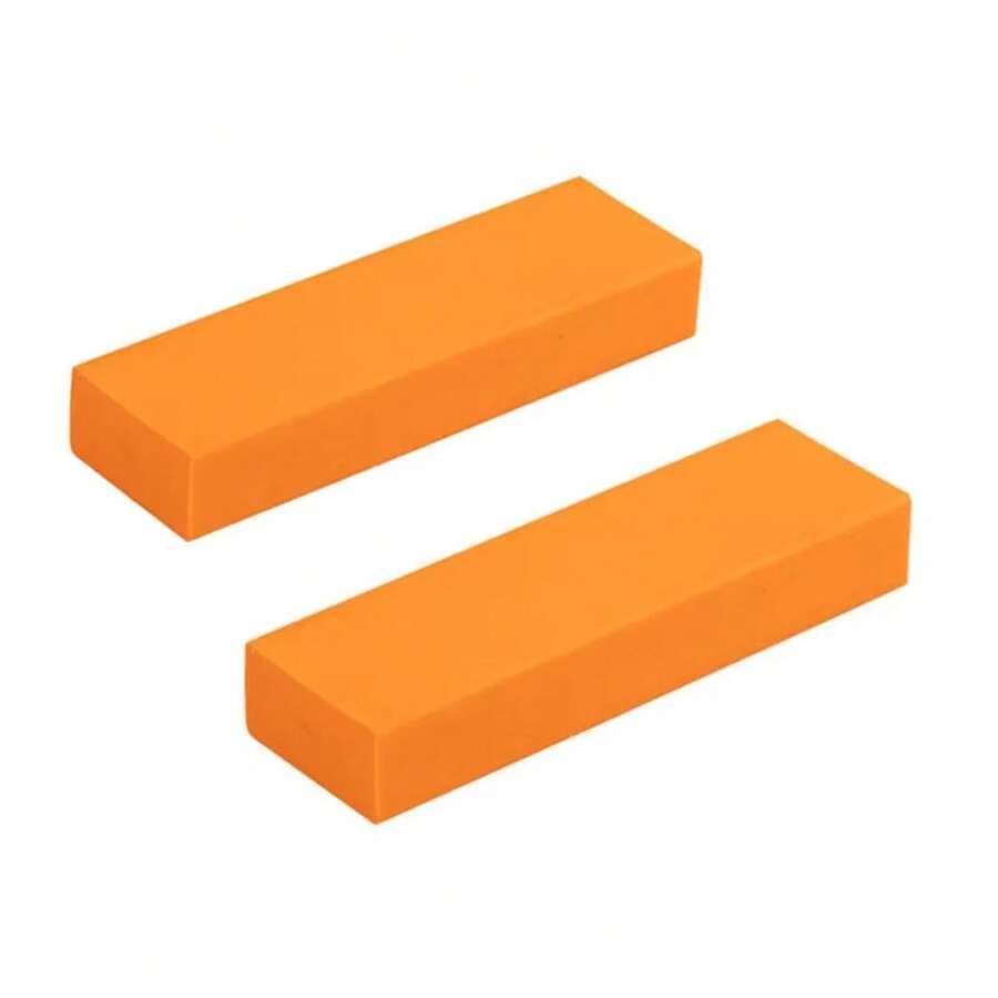 Easy-To-Use Rubber Scraper, Home Kitchen Cleaning Tools, Toilet Rust Brush, Bathroom Glass Rust Remover, 1.5ROG - 2pcs - View 1