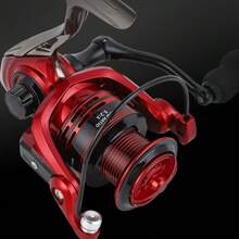 BILLINGS GLA Metal Body Spinning Reel,Max Drag 12KG Spinning Fishing Reel,Ultra Smooth Metal Spool,1000-7000 Series For Saltwater Or Freshwater Reel Fishing Accessories Tools,Gear Ratio 5.2:1