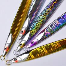 PROBEROS 5 Stücke Jigging Weitwurf Eisenblech Köder, Nanyou Hochsee Angelköder Eisenblech Fisch, Boot Angeln biobasierter künstlicher Köder 180g-280g