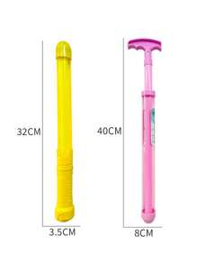 1pc Multi-Nozzle Water Gun, 32cm Length Water Blaster, Pull-Out Sprayer, Water Squirt Toy For Summer Fun