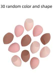 Large Size Multi-Use Wet & Dry Makeup Sponge Blender, Random Styles, Suitable For Makeup Application & Concealing, Convenient To Carry, Great For Christmas Gift