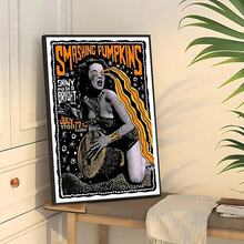 1/3PCS Wall Arts Posters Optional Frame Pop The Smashing Pumpkins Band Poster Poster Kraft Club Bar Paper Vintage Posters Wall Art Painting Bedroom Study Stickers