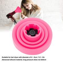 Universal Foldable Hair Dryer Diffuser Portable Travel Pink - Pink - View 1
