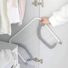 Wielofunkcyjny stojak na ubrania, do użytku wewnątrz i na zewnątrz, duża pojemność, solidna trójkątna konstrukcja, nadaje się do suszenia ubrań, ręczników, pościeli, wytrzymała konstrukcja