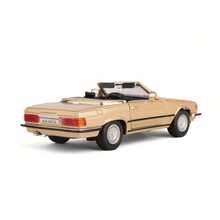 BURAGO 1:32 Scale Diecast  450SL Alloy Car Model, Children Toy Car, Collectible, Sliding Car Model, Birthday Gift For Boys - Gold - View 6
