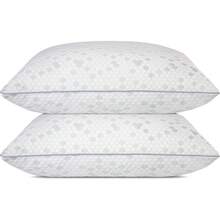 Bed Pillows For Sleeping 4 Pack,Queen Size Cooling Pillows Set Of 4,Top-End Microfiber Cover For Side Stomach Back Sleepers(Black) - Memory Pillow - View 1