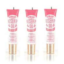 Ruby Kisses  Vita-Lip Clear Lip Gloss (Rosehip Oil 3 Pack), Ultra-Hydrating &Amp; Soothing Formula With Vitamin Oils, High-Shine Non-Sticky Finish, Healing Glossy Lip Balm With Vitamin A - quả tầm xuân - Xem 1