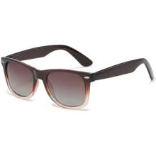POLASUP 1pc Geometric Pattern Sunglasses, Fashionable Retro Style High-End Personalized Oversized Sunglasses For Men, Vintage Crossborder EU/US Style, Suit For Sports Driving