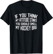 Funny Hockey Meme Defenseman Forward Winger Goalie Teammate Cotton T-Shirt - màu đen - Xem 1