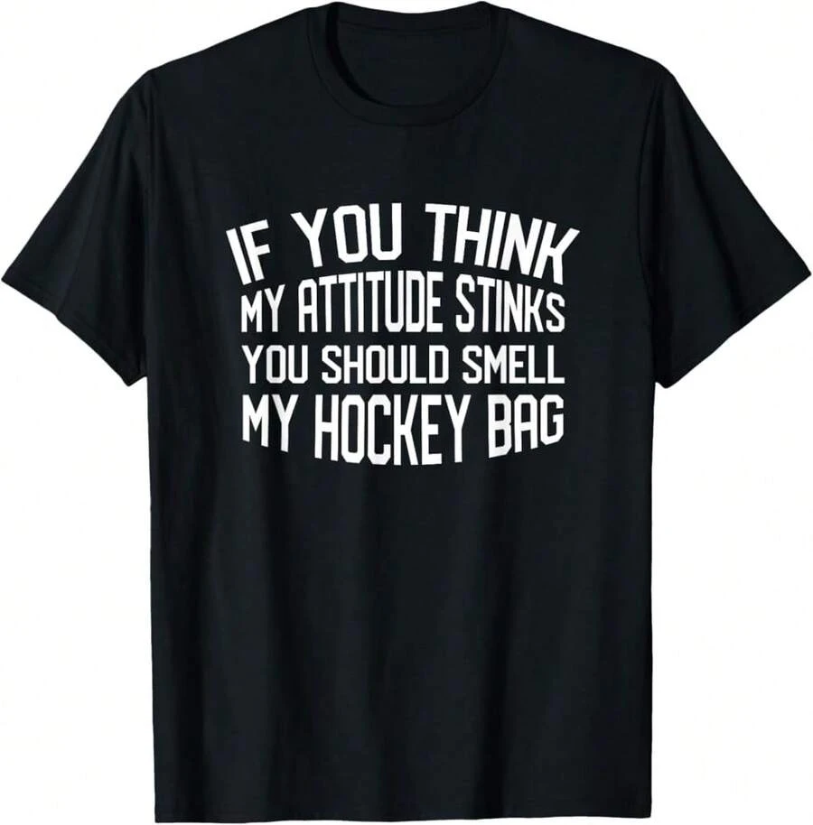 Funny Hockey Meme Defenseman Forward Winger Goalie Teammate Cotton T-Shirt - màu đen - Xem 1
