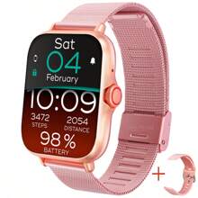 Eytlptoc Smart Watch With Wireless Call And Message Receiving, Multi-Function Sports Watch For Running And Hiking, 1.85-Inch Large Touchscreen, 250mAh Battery, Compatible With Android And IOS Phones, Fashionable Unisex Design