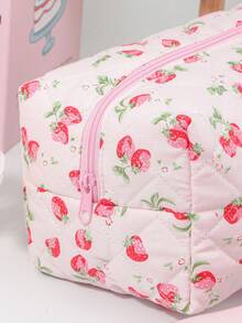 1 Túi đựng máy sấy tóc in hình dâu tây dễ thương, có ngăn bên trong để đựng máy sấy tóc, dụng cụ tạo kiểu tóc, dụng cụ làm tóc du lịch, máy uốn tóc, máy sấy tóc, kẹp tóc, máy duỗi tóc, thích hợp cho gia đình, du lịch, cũng có thể dùng làm túi đựng mỹ phẩm, vật dụng cần thiết khi đi du lịch, đi tàu biển, ở ký túc xá, món quà tuyệt vời cho mẹ, giáo viên, phù dâu, lý tưởng cho Ngày Valentine và Ngày của Mẹ. - Nhiều màu - Xem 9