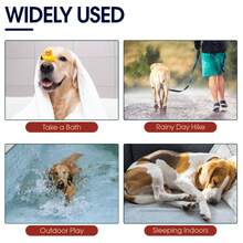 Pet Bathrobe For Dogs And Cats, Quick Dry Plush Robe For Small & Large Dogs After Bath, Warm Pajamas For Pets - Multicolor - View 4