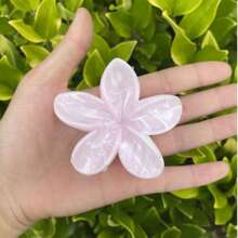 1 pezzo/3 pezzi Fermagli per capelli da donna con motivo marmorizzato, fiore Hibi da 8 cm, accessori per capelli dolci con fiori, fermagli per coda di cavallo, accessori per capelli, fermagli per capelli, pinze per capelli, accessori da spiaggia, fermagli a pinza