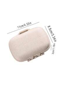 1 pièce Boîte à médicaments portable imperméable et étanche à l'humidité avec 8 compartiments, mini trousse de premiers soins de voyage, boîte de rangement pour pilules multifonctionnelle et résistante aux intempéries, convient pour le camping, la randonnée, la pêche et l'escalade en plein air