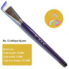 Juego de 14 brochas profesionales para pintura facial realizadas con cerdas de nailon. Este conjunto es apto tanto para pintura facial como corporal. Es compatible con pinturas acrílicas, de aceite y acuarela, y se puede utilizar para pintura facial, arte de uñas, micro detalles y pintura de rocas. Útiles escolares, de vuelta al colegio