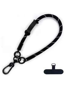 Colorful Braided Lanyard Wrist Strap, Multi-Function Slip-On Phone Hanging Rope