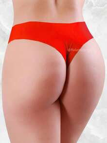 Kit De Calcinhas Sem Costura Corte A Laser Premium Não Marca - Tanga Mamut