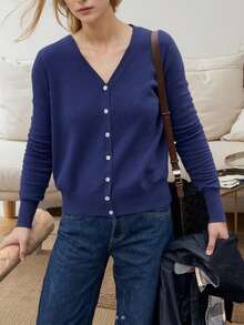 GIGOGOU Spring Autumn Women Knit Cardigan