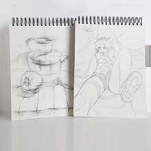 9 X 12 Inches Sketch Book, Top Spiral Bound Sketch Pad, 1 Pack 40-Sheets (68lb/100gsm), Acid Free Art Sketchbook Artistic Drawing Painting Writing Paper For Adults Beginners Artists,For School Supplies,Back To School