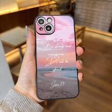 Funda de teléfono de estética invernal con temática cristiana, adecuada para varios modelos de , incluyendo 16, 11, 15, 14, 13 y 12 Pro Max XR Plus.Idea de Regalo de Protección para Hermanas Cristianas, Mujeres y Hombres - Colores mixtos - Ver 3