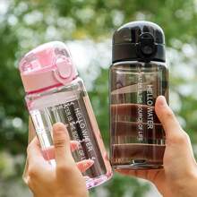 1 Stück 550ml Sportflasche - Weltraumbecher Design, große Kapazität, langanhaltend PC-Material, tragbare Outdoor-Wasserkanne für Fitness und Wandern, Festgeschenk, Schulanfang