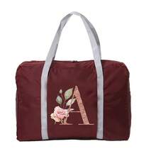 旅行包 折叠行李包 飞机包 单肩包 姓名首字母图案 大容量收纳袋 防水防潮行李袋 手提包 收纳包 毛巾 衣物收纳袋 假日旅行用品 学生周末包 瑜伽健身包 学校包 学校用品 学校用品 - 酒紅色 - 查看 27
