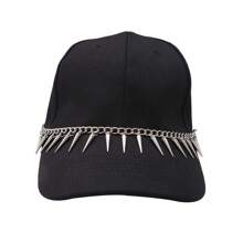 New Style Fashion Chain Accessory, Vintage Simple Chain Decor For Hat