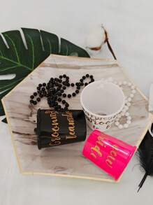 1PC Customized Cups, Pcs Shot Glass On Beaded Necklaces Plastic Shot Shot Necklace Cups Party Necklaces Shot Glass For Birthday Wedding Christmas Party Supplies