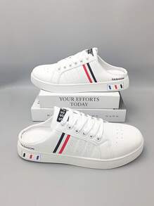 Men's Low-Top Breathable Casual Sneakers, Board Shoes, Youth Fashion Flat Shoes, Versatile Non-Slip