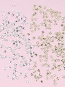 30pcsY2K Mini Starfish Five-Pointed Star Gold And Silver Randomly Mixed Nail Accessories DIY Nail Supplies
