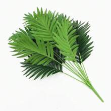 82 cm, 18 Stück hohe künstliche Bananenblätter mit Stielen, Imitation einer Paradiesvogelpalme, künstliche Blätter, tropische Pflanze, grüne Blätter, Blumen, Dschungel, Strandparty, Haus, Garten, Dekoration, Hochzeitsdekoration, ohne Blumentopf