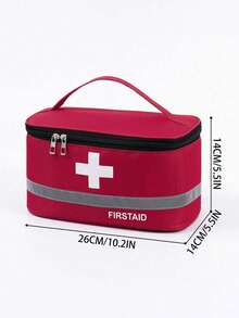 1pc Portable Medical Bag For Travel, Outdoor Storage, Health Bag, Medicine Box For Travel, Home Medicine, Home Fabric Medicine Box - 彩色 - 查看 20