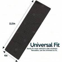 SKKRECling Glare Reducer Sun Shade Side Window Sunshades Car Curtains UV Rays Visor Protection Universal Fit Protects From Sun For All Year Round Use. Perfect For Road Trips 4 Pack 5g4s - Black - View 2