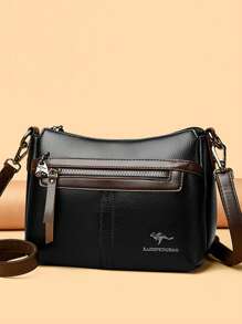 Genuine Brand PU Leather Sac Luxury Handbags Women Bags Designer Shoulder Crossbody Hand Bags For Women 2025 Purses And Handbags