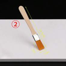 Multi-Purpose Nylon Bristle Brush, Paint Brush, Painting Brush, Wooden Handle Bristle Brush, Art Painting Brush, Oil Painting Brush, Nylon Brush