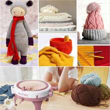 Knitting Machine 48 Needle DIY Hand Knitting Machine Weaving Loom Board Rotating Needle Machine For Adults - White - View 1