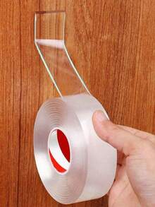 Cinta adhesiva doble cara super nano, gruesa, transparente, sin residuos, resistente al agua para unir plástico, madera, vidrio, piedra y metal - Multicolor - Ver 17